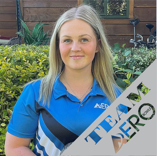 AMITY BICKLEY,  STATE JUNIOR CHAMPION, AERO BOWLS, BOWLS TASMANIA