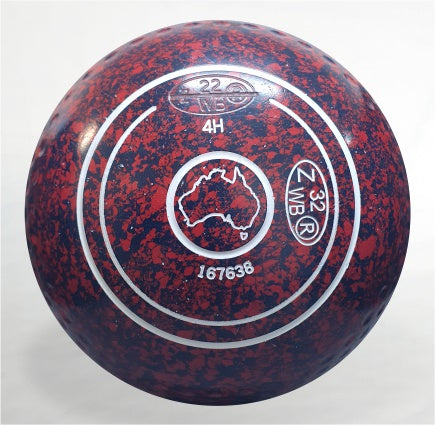 PRE-LOVED - Dynamic Size 4 Grip Dimple Colour Demon Logo Oz Re Stamped 32 Serial 167638
