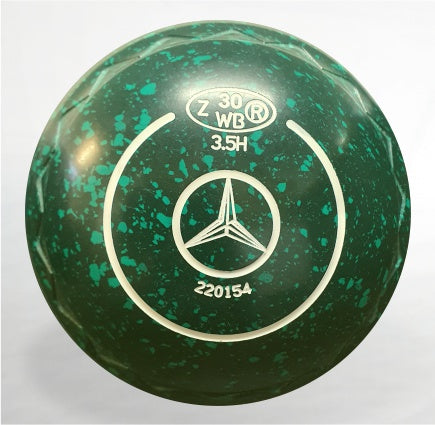 PRE-LOVED - Evolve Size 3.5 Grip ZScoop Colour Emerald Logo Mercedes Date stamp 30 Serial 220154