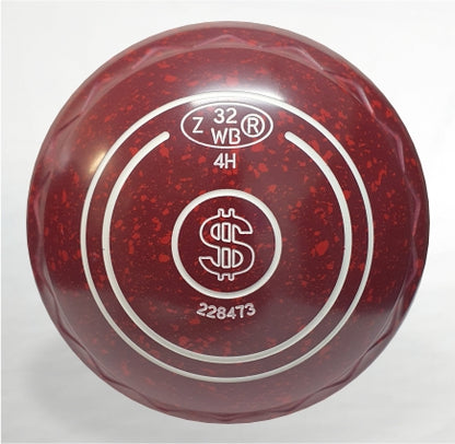 READYMADE - Dynamic Size 4 Grip ZScoop Colour Maroon Red Logo Dollar Date stamp 32