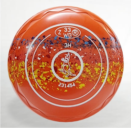 READYMADE - Optima Size 3 Grip ZScoop Rainbow Orange Logo Boxing Kangaroo Date stamp 33