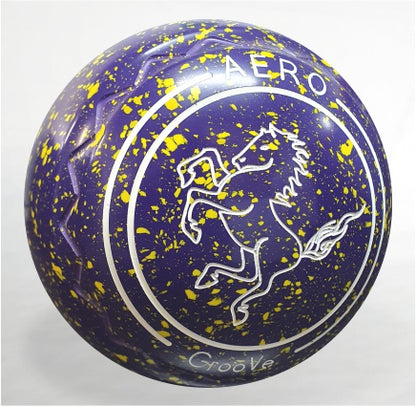 READYMADE  Groove Size 2.5 Grip ZScoop Colour Purple yellow Speckle Logo Horse Date stamp 32