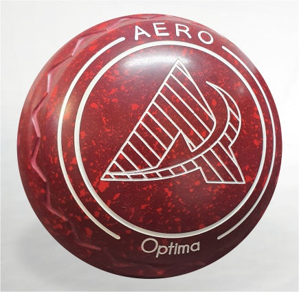PRE-LOVED -  Optima Size 3 Grip ZScoop Colour Maroon Red Logo AeroA Date stamp 32 Serial 229049