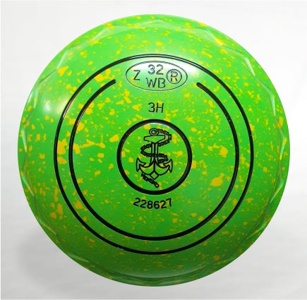 READYMADE  Optima Size 3 Grip ZScoop Colour Lime Logo Anchor stamp 32